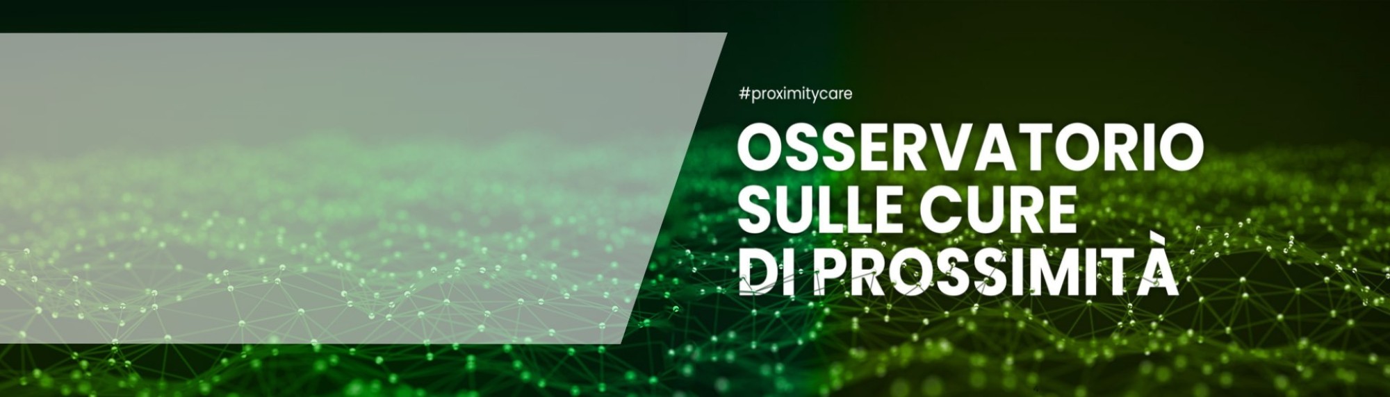 le cure di prossimità